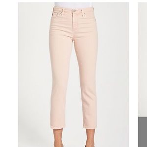 Ag jeans Isabelle 1yr sulfur rosy rogue NWT